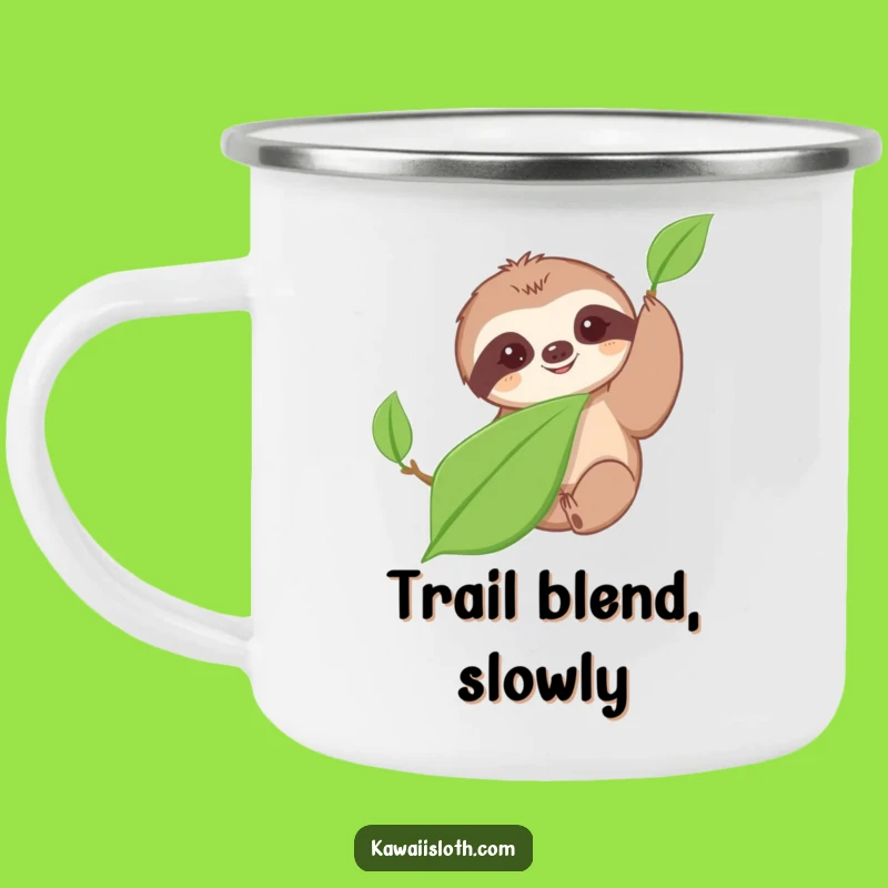 Funny Sloth Camping Mug: Slow Adventures, Big Laughs, Perfect Outdoors Gift