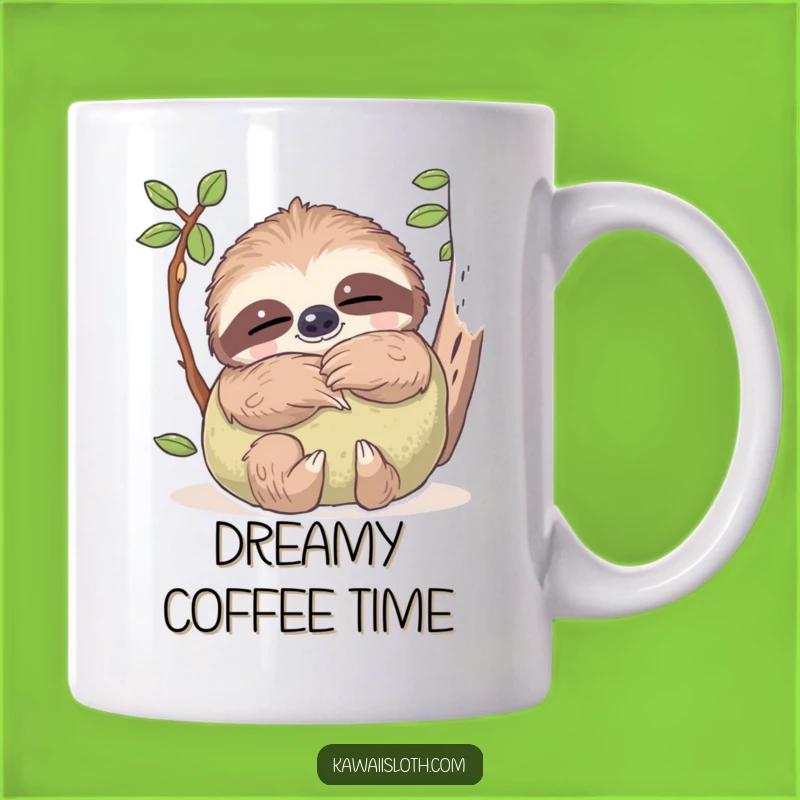 Funny Dreamy Sloth Pillow Mug - The Ultimate Cozy and Humorous Gift