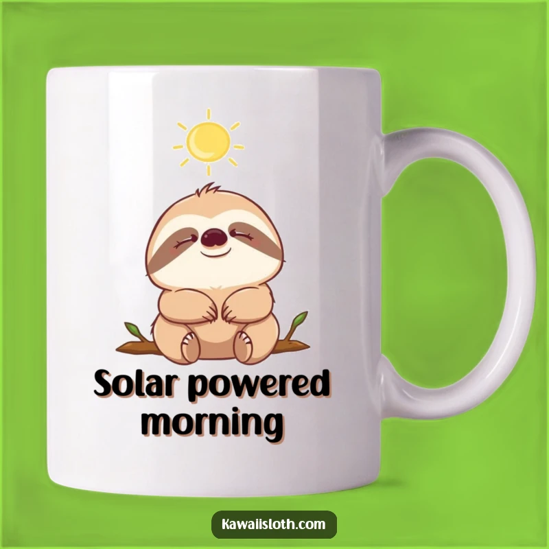 Funny Sloth Sunbeam Mug: The Ultimate Relaxation Gift for Stress Relief