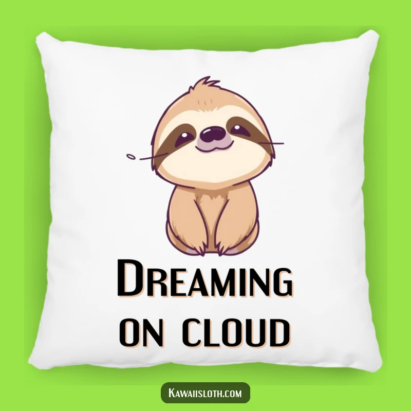 Funny Serene Sloth Breeze Pillow - Ultimate Comfort for Peaceful Sleep
