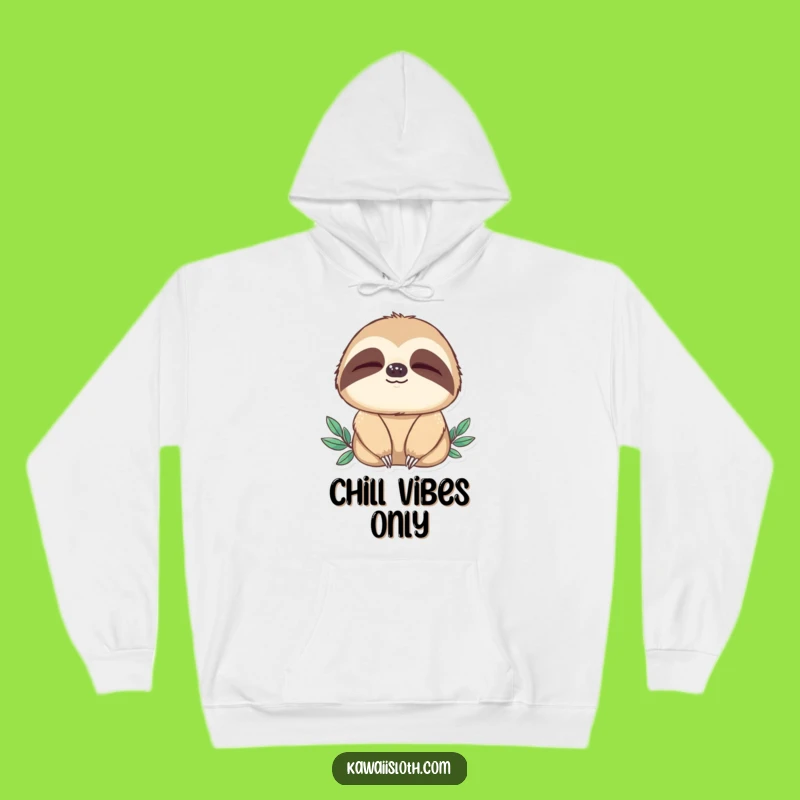 Funny Sloth Blinking Hoodie: Cozy Calmness, Fantastic Funny Gift for Ultimate Relaxation