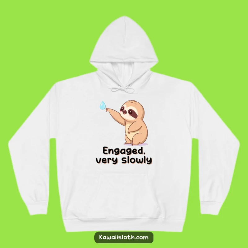 Funny Kawaii Sloth Hoodie: Cozy & Hilarious Wear for Patient Pursuits